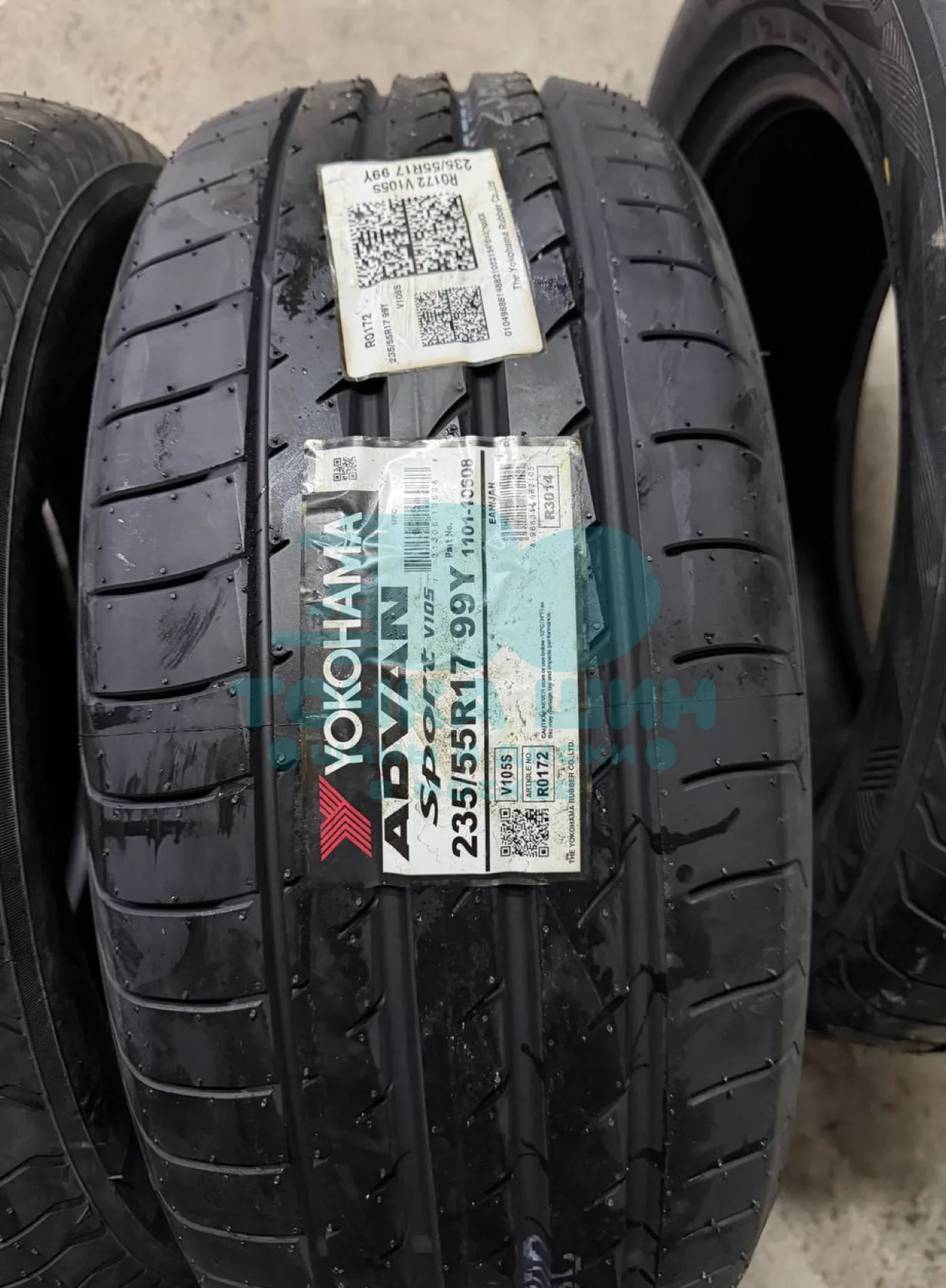 Шина Yokohama Advan Sport V105S 235/55 R17 99Y