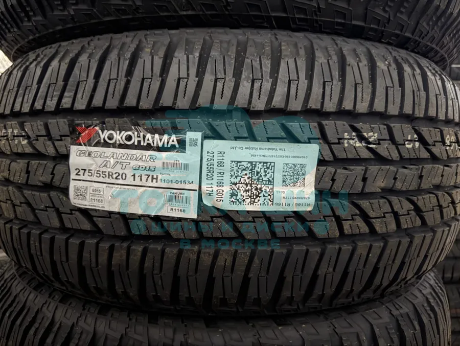Шина Yokohama Geolandar A/T G015 275/55 R20 117H