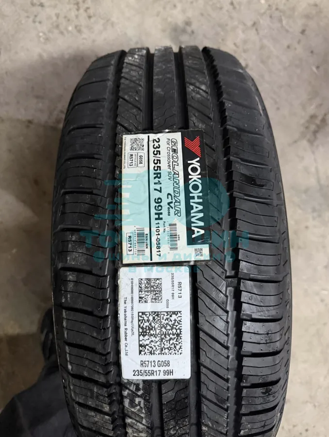 Шина Yokohama Geolandar CV G058 235/55 R17 99H