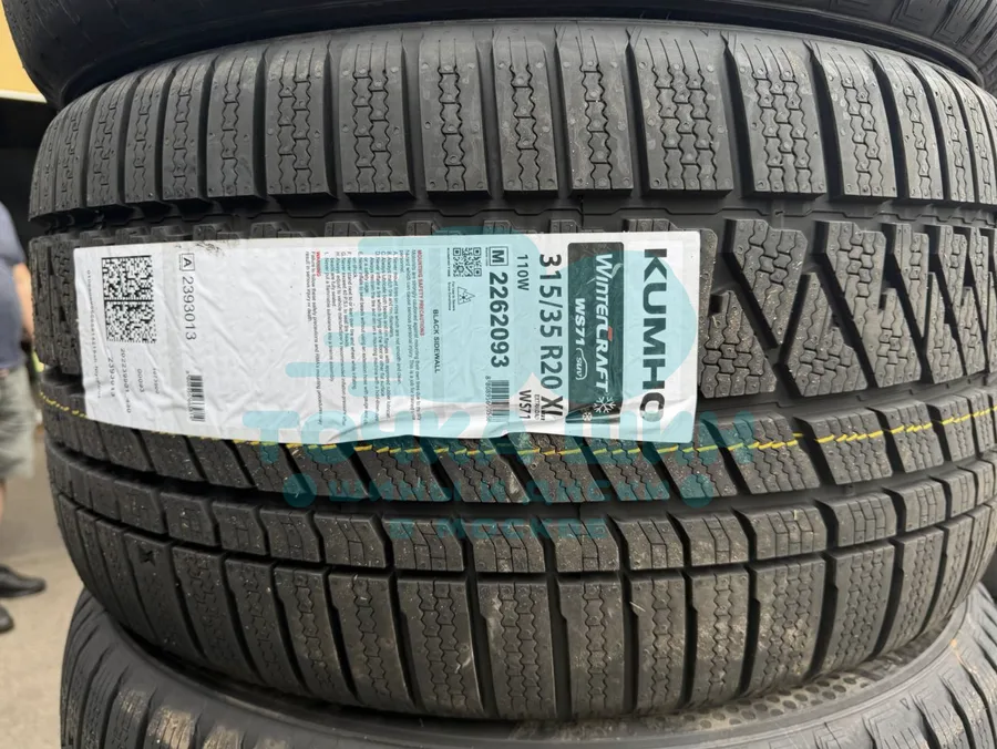 Шина Kumho WinterCraft WS71 315/35 R20 110W XL