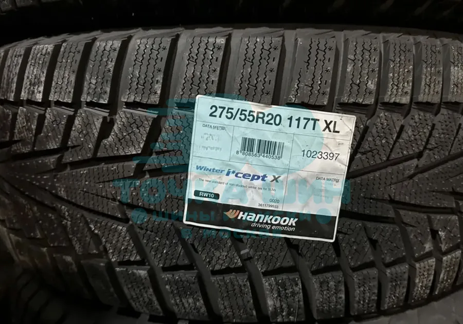 Шина Hankook Winter i*Cept X RW10 275/55 R20 117T XL — фото 1