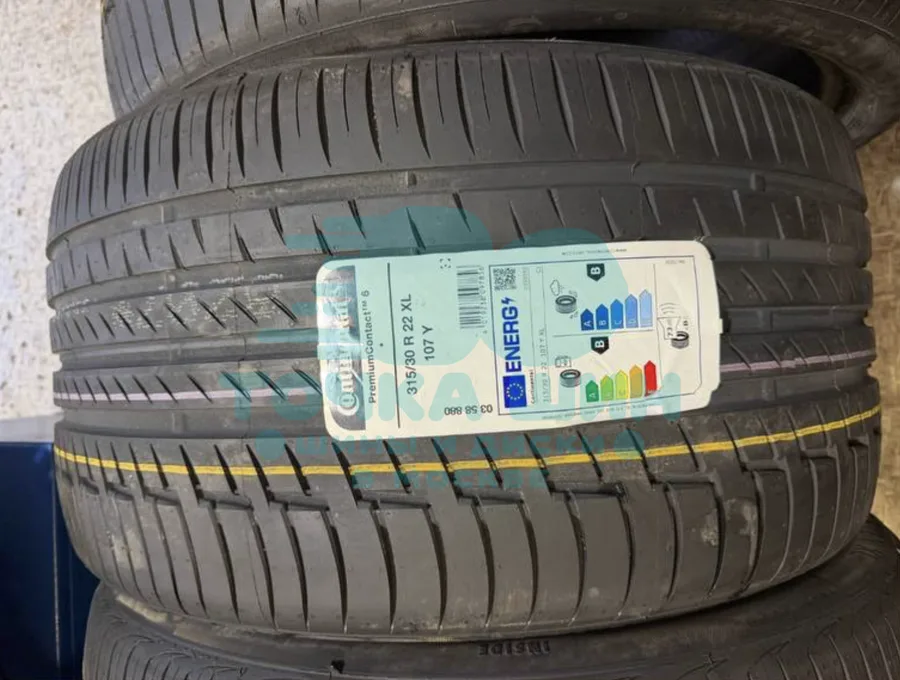 Шина Continental PremiumContact 6 315/30 R22 107Y XL *