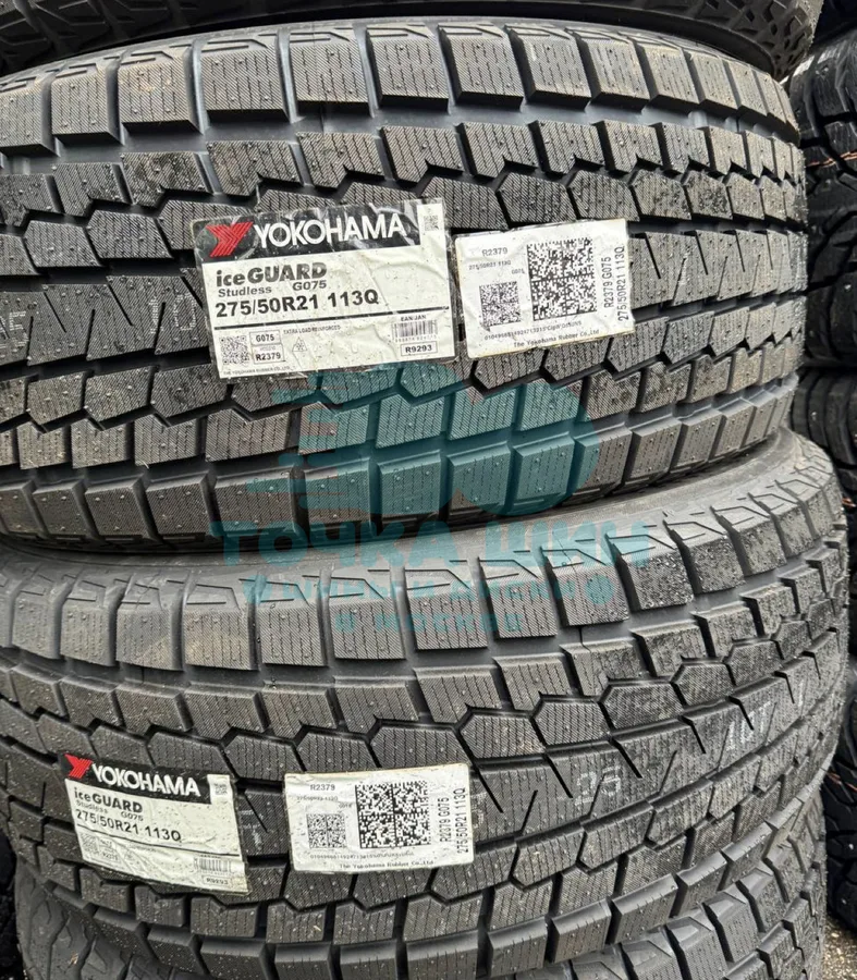 Шина Yokohama iceGuard Studless G075 275/50 R21 113Q XL — фото 1
