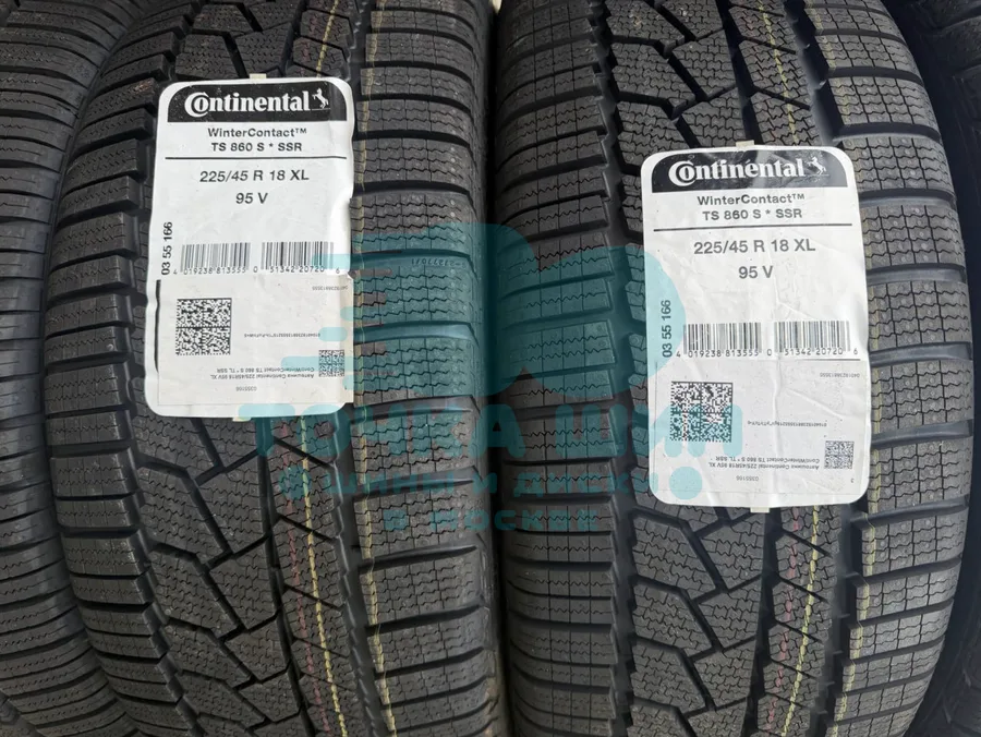 Шина Continental ContiWinterContact TS 860 S 225/45 R18 95V XL RunFlat * FP