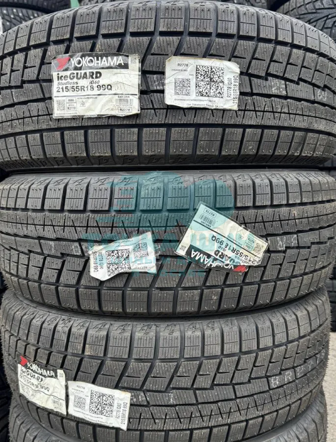 Шина Yokohama iceGuard Studless iG60 215/55 R18 99Q — фото 1