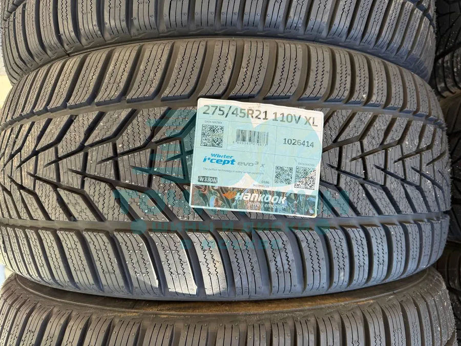 Шина Hankook Winter i*Cept Evo 3 X W330A SUV 275/45 R21 110V XL — фото 1
