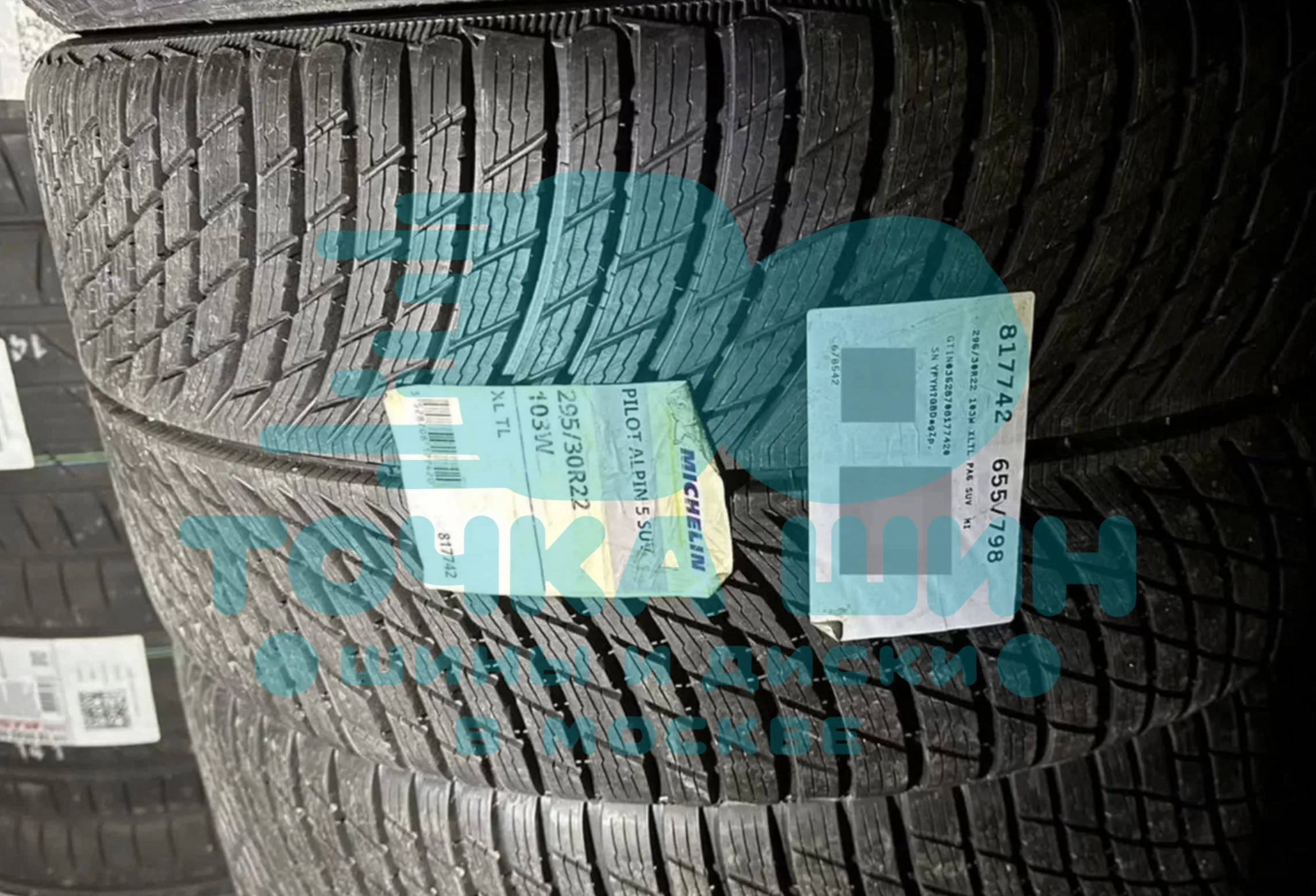 Шина Michelin Pilot Alpin 5 SUV 295/30 R22 103W XL