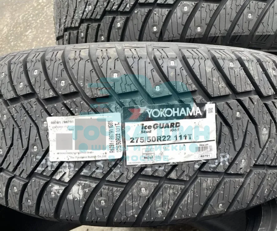 Шина Yokohama iceGuard Stud iG65 275/50 R22 111T