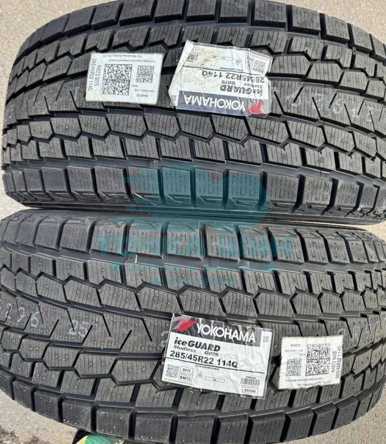Шина Yokohama iceGuard Studless G075 285/45 R22 114Q