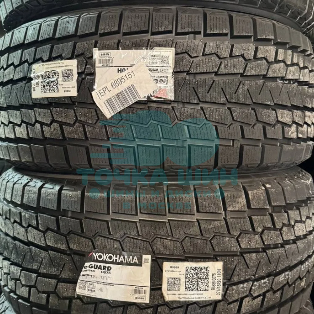 Шина Yokohama iceGuard Studless G075 285/35 R22 106Q XL