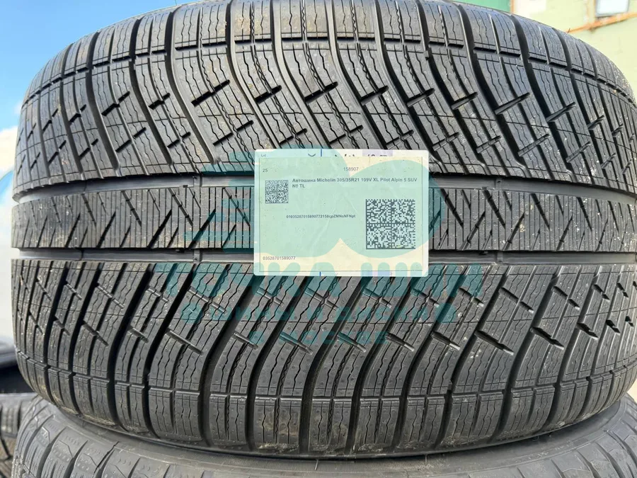 Шина Michelin Pilot Alpin 5 SUV 305/35 R21 109V XL N0