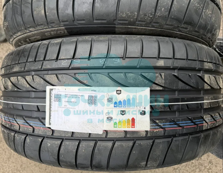 Шина Bridgestone Dueler H/P Sport 275/45 R20 110Y XL N0