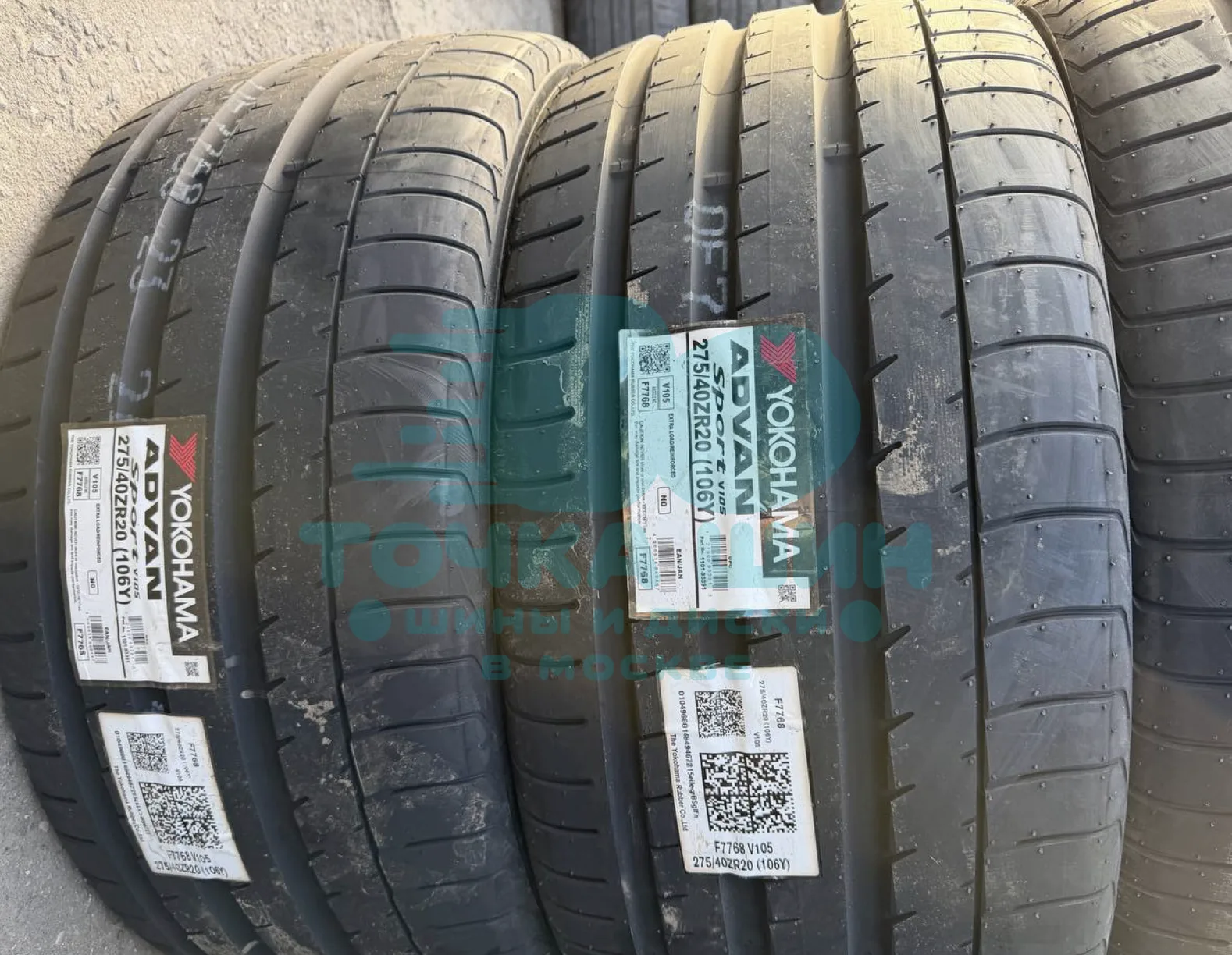 Шина Yokohama Advan Sport V107D 275/40 R20 106Y