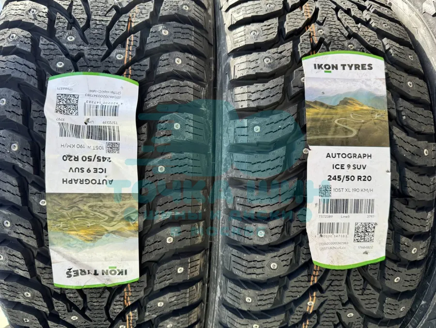 Шина Ikon Tyres Autograph Ice 9 SUV 245/50 R20 105T XL