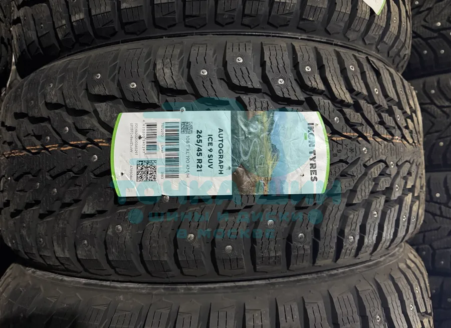 Шина Ikon Tyres Autograph Ice 9 SUV 265/45 R21 108T XL — фото 1