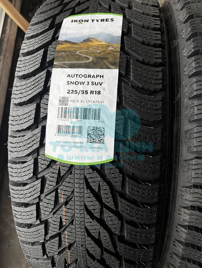 Шина Ikon Tyres Autograph Snow 3 SUV 225/55 R18 102R XL