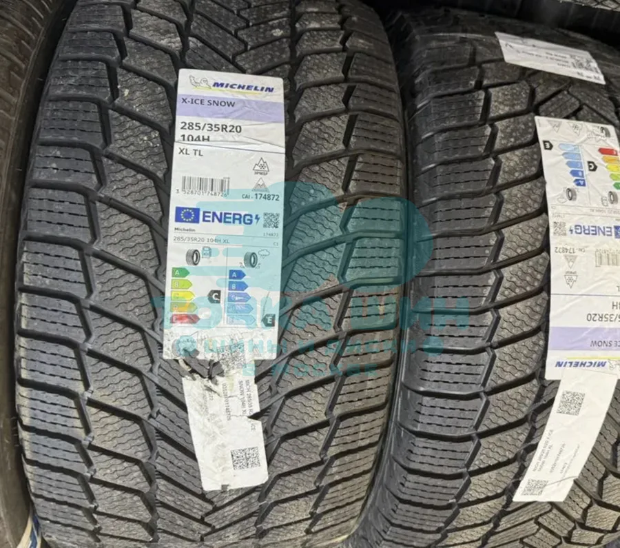Шина Michelin X-Ice Snow 285/35 R20 104H XL — фото 1