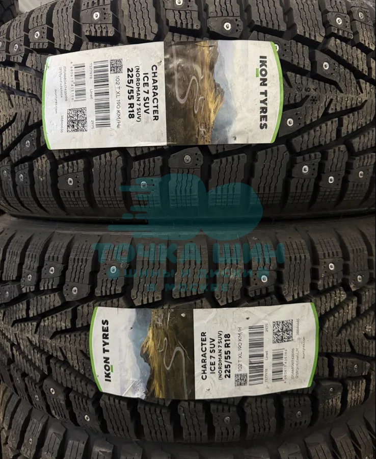 Шина Ikon Tyres Character Ice 7 SUV 225/55 R18 102T XL