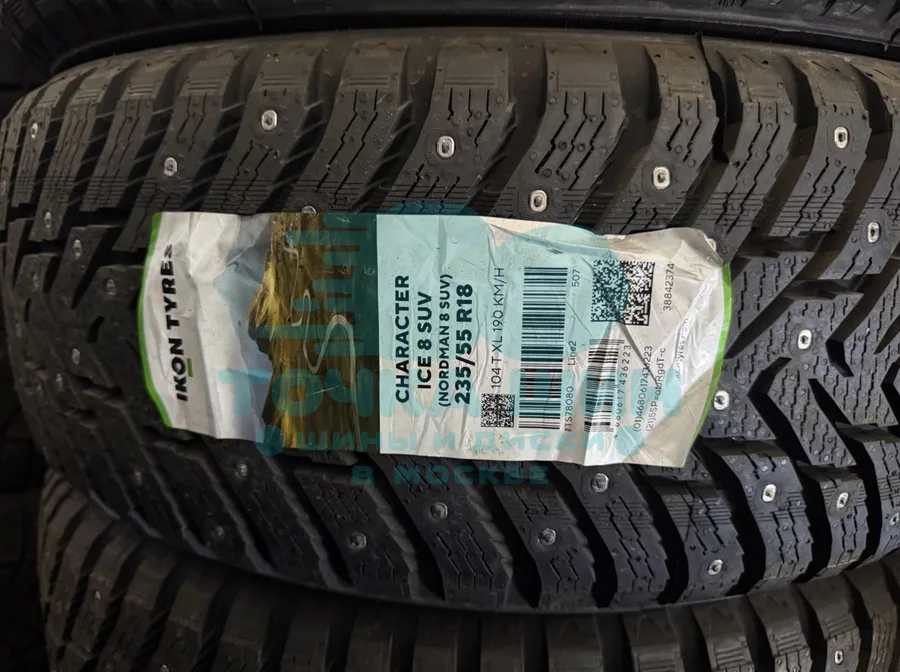 Шина Ikon Tyres Character Ice 8 SUV 235/55 R18 104T XL — фото 1