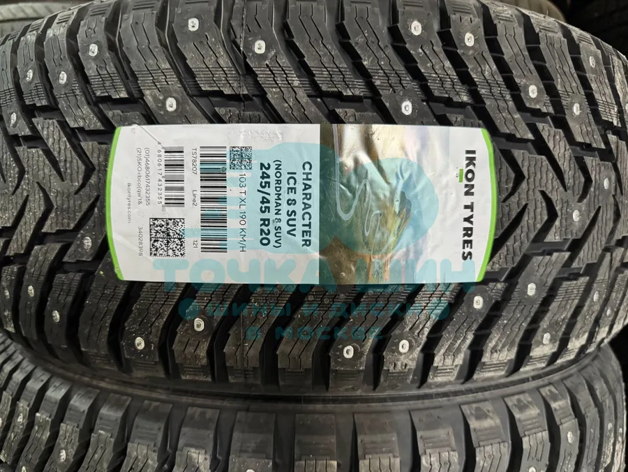 Шина Ikon Tyres Character Ice 8 SUV 245/45 R20 103T XL — фото 1