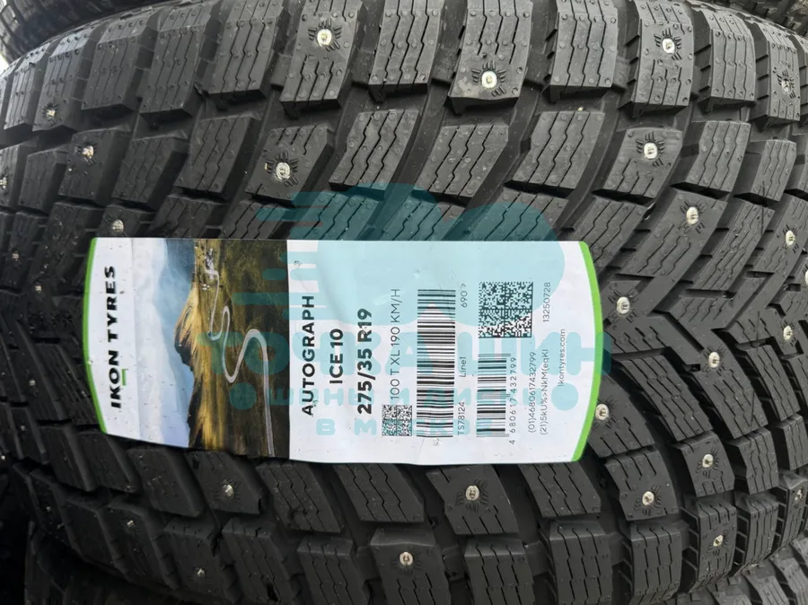 Шина Ikon Tyres Autograph Ice 10 275/35 R19 100T XL