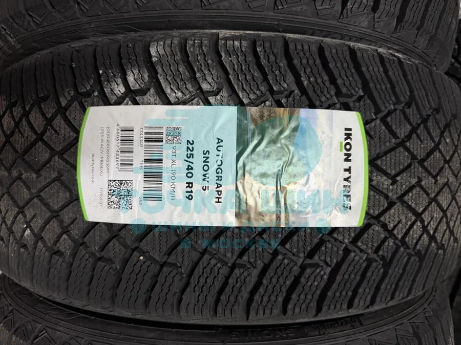 Шина Ikon Tyres Autograph Snow 5 225/40 R19 93T XL