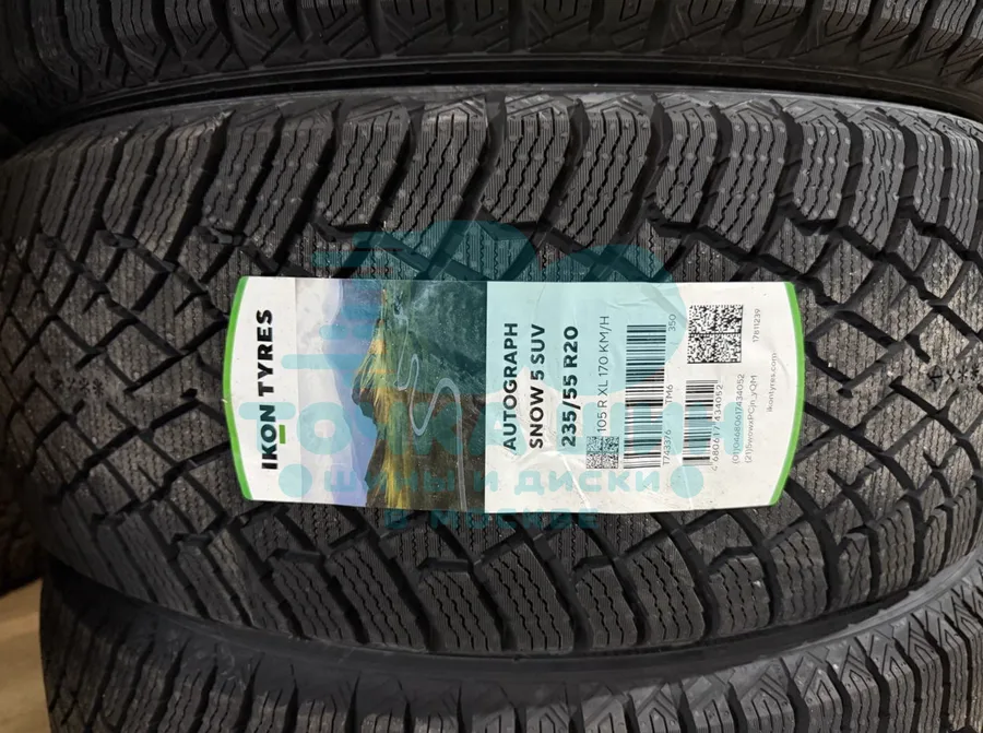 Шина Ikon Tyres Autograph Snow 5 SUV 235/55 R20 105R XL — фото 1