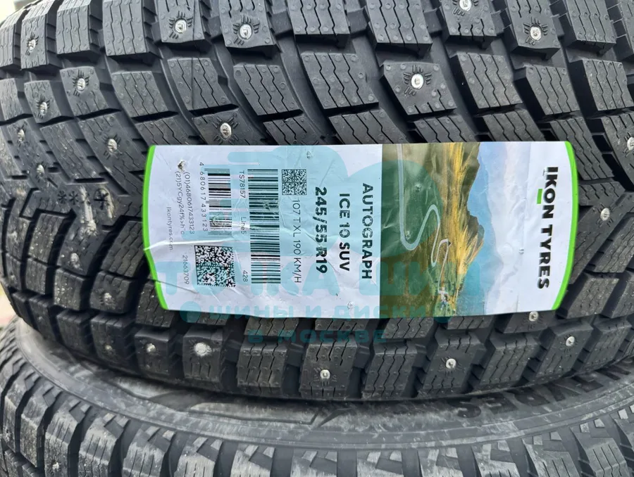 Шина Ikon Tyres Autograph Ice 10 SUV 245/55 R19 107T — фото 1
