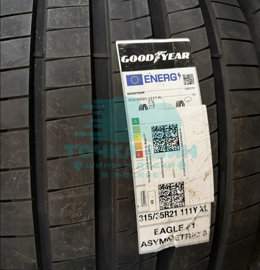 Шина Goodyear Eagle F1 Asymmetric 6 315/35 R21 111Y XL FP