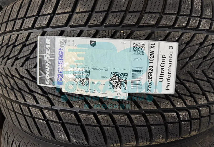 Шина Goodyear UltraGrip Performance 3 275/35 R20 102W XL FP