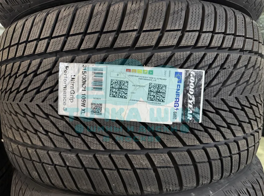 Шина Goodyear UltraGrip Performance 3 315/30 R21 105W XL FP — фото 1