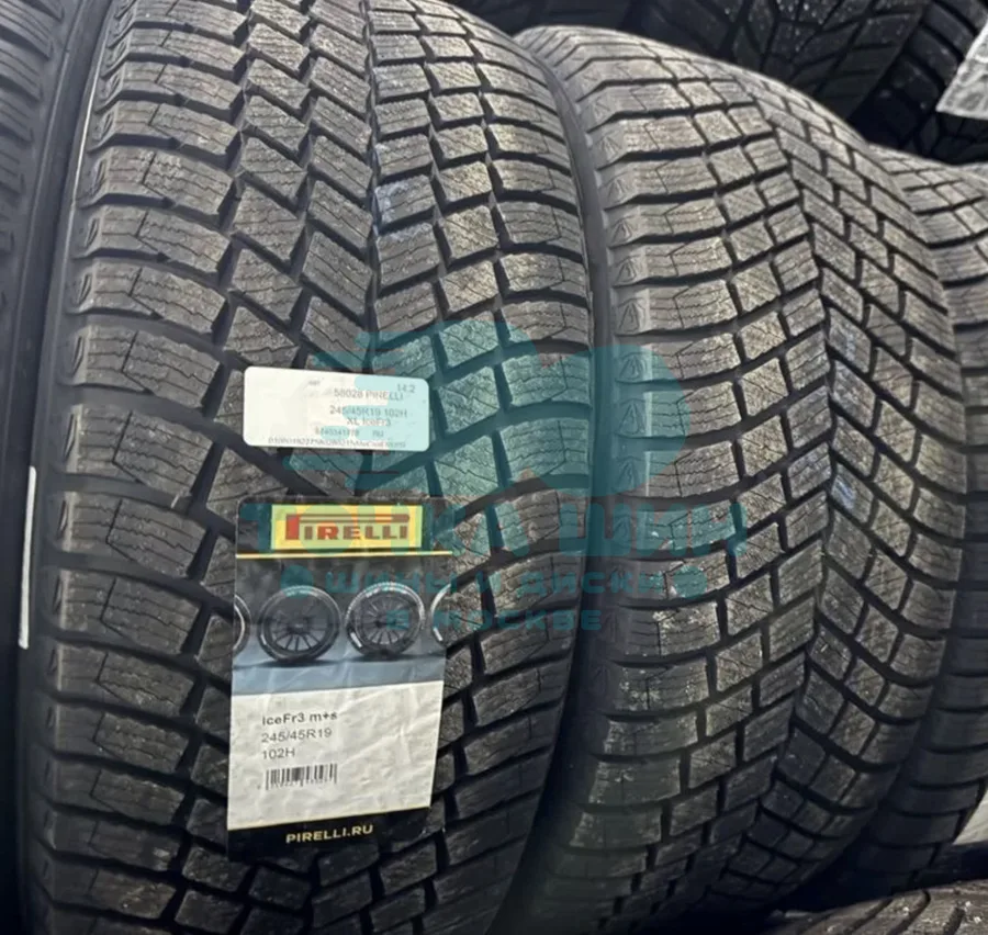 Шина Pirelli Ice Zero FR 3 245/45 R19 102H — фото 1