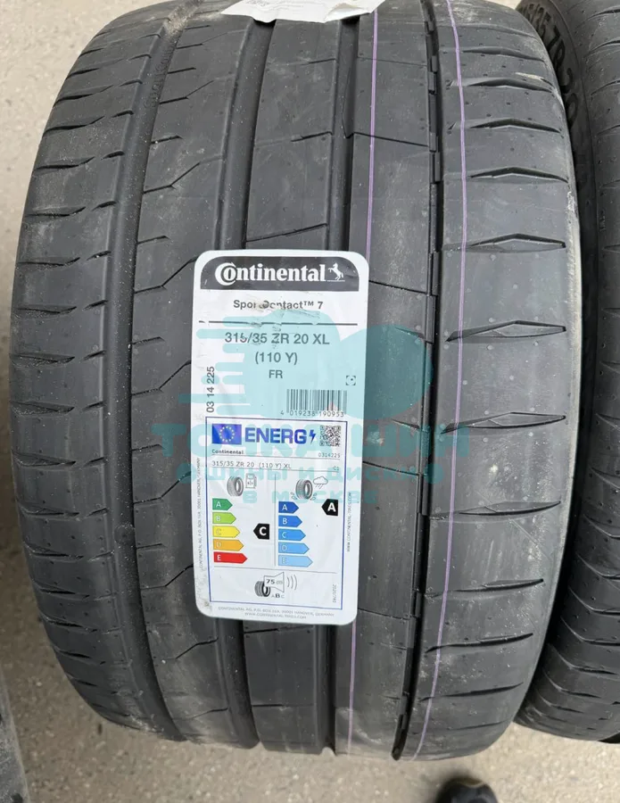 Шина Continental SportContact 7 315/35 R20 110Y XL FP — фото 1