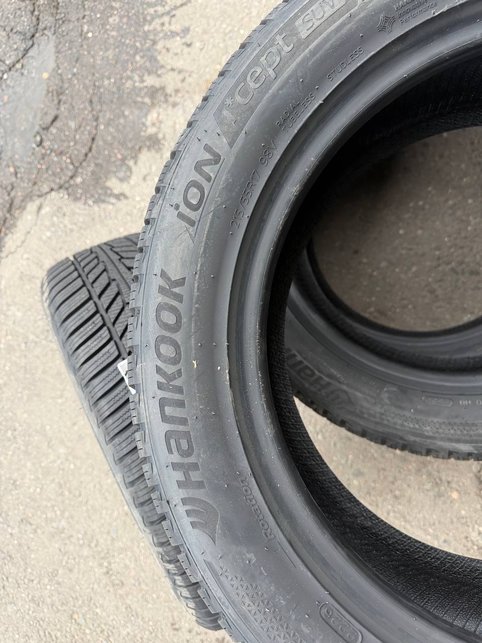 Боковина Hankook iON i*cept SUV: STUDLESS, Rotation