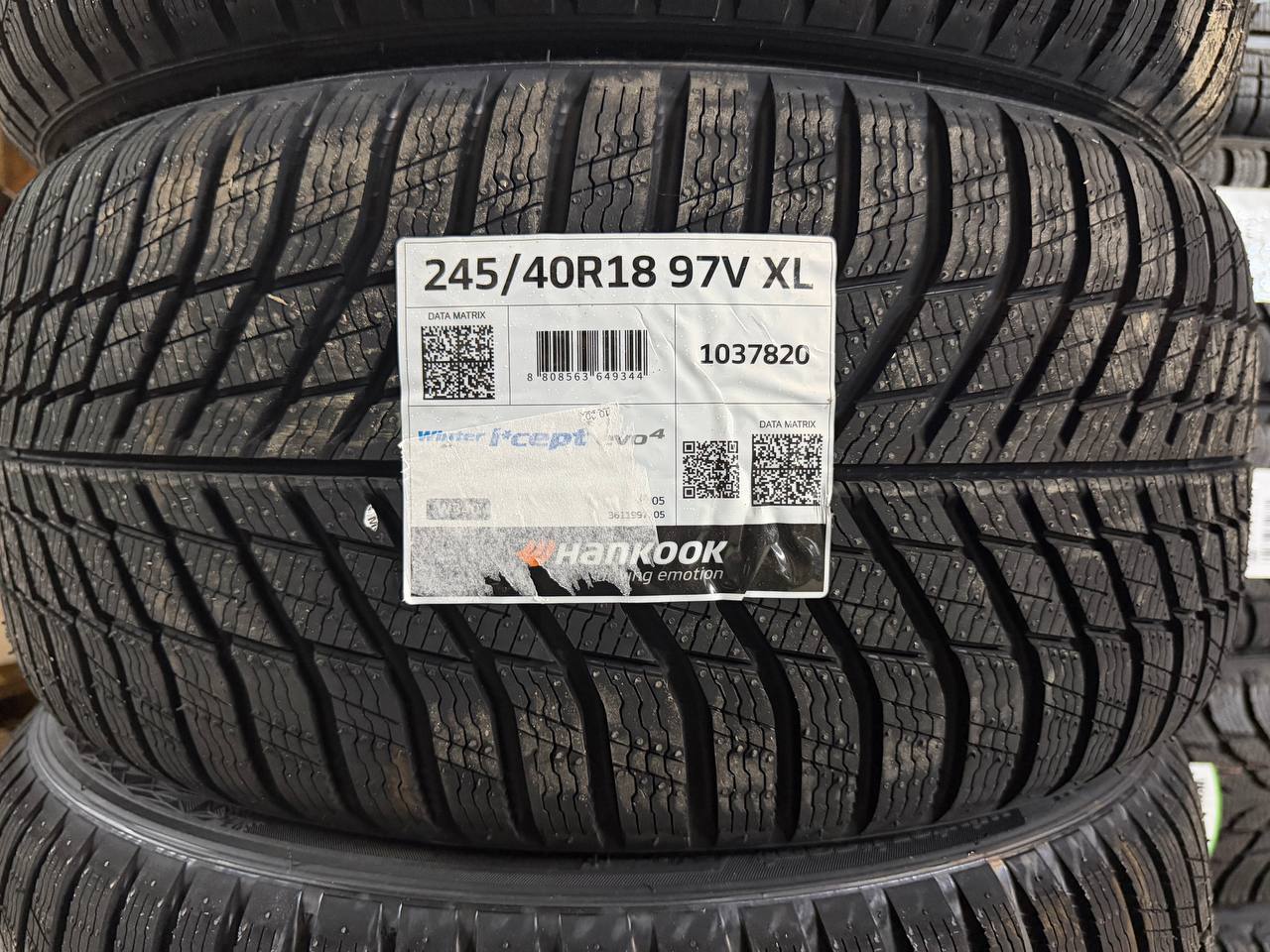 Hankook Winter i*cept evo4 245/40 R18 97V XL — этикетка