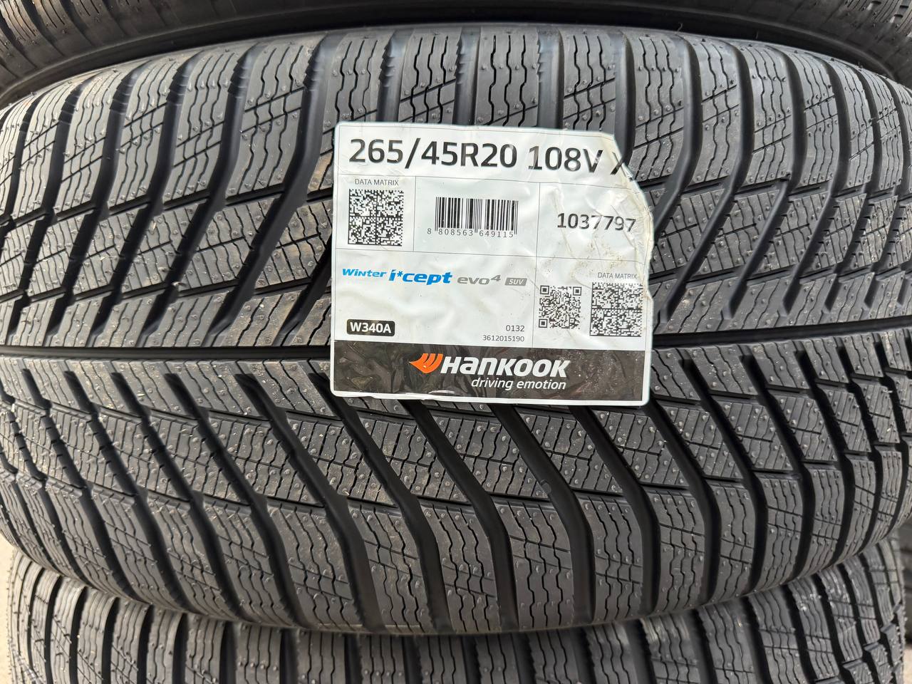 Hankook Winter i*cept evo4 SUV 265/45 R20 108V XL — этикетка