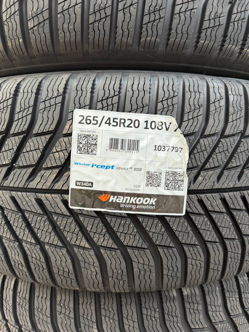 Зимние шины 265/45 R20 для Zeekr 7X на складе