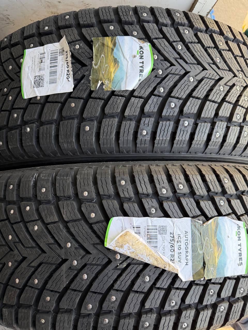 Шипованные шины 275/60 R20 для Infiniti QX80 на складе