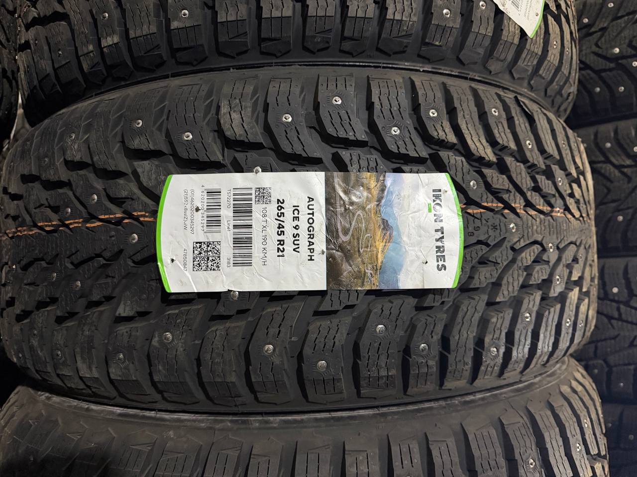 Ikon Autograph Ice 9 SUV 265/45 R21 108T XL — этикетка