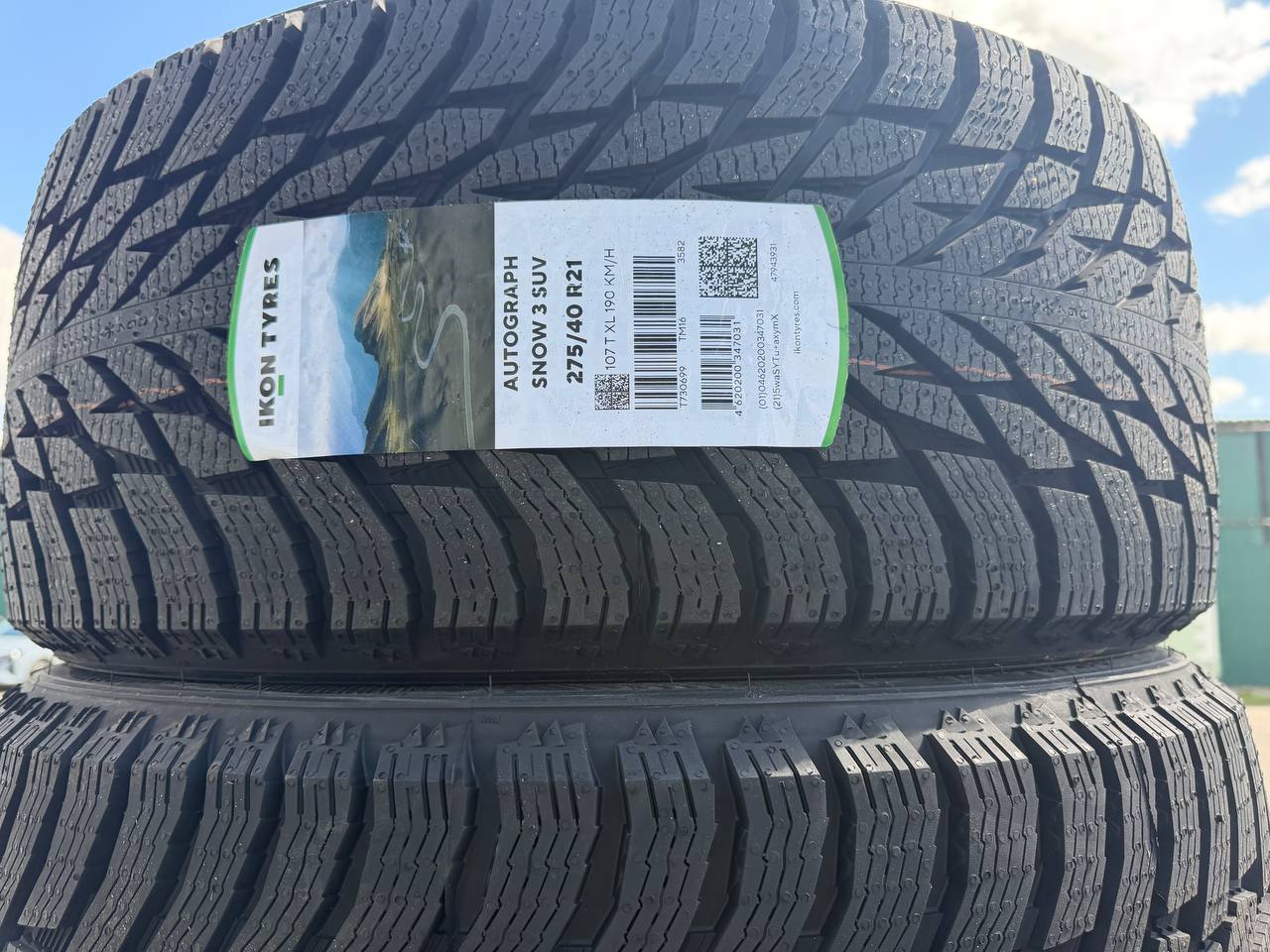 Передняя шина Ikon Autograph Snow 3 SUV 275/40 R21 107T XL