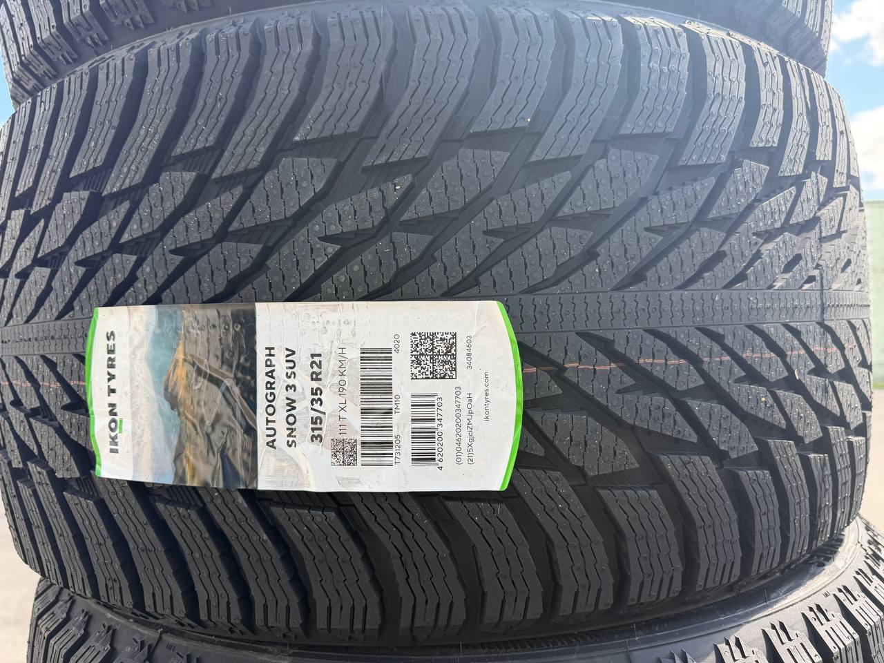 Задняя шина Ikon Autograph Snow 3 SUV 315/35 R21 111T XL