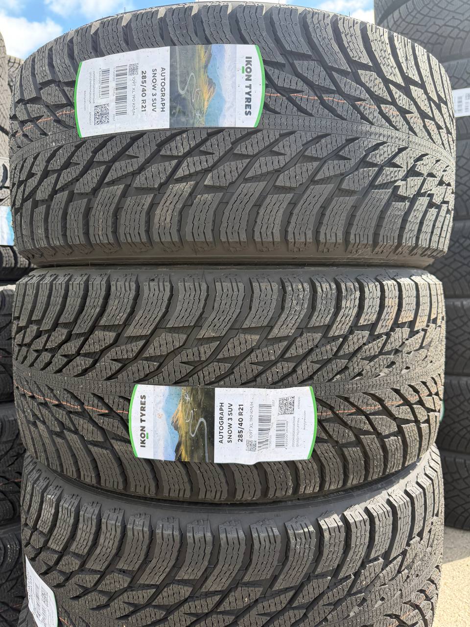 Передние шины 285/40 R21 для Porsche Cayenne