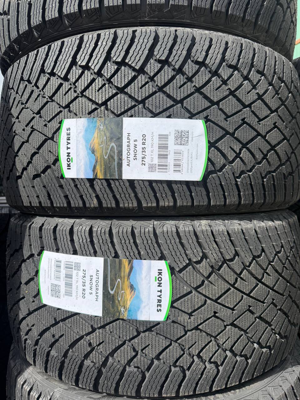 Ikon Autograph Snow 5 275/35 R20 для BMW 5 и Mercedes E
