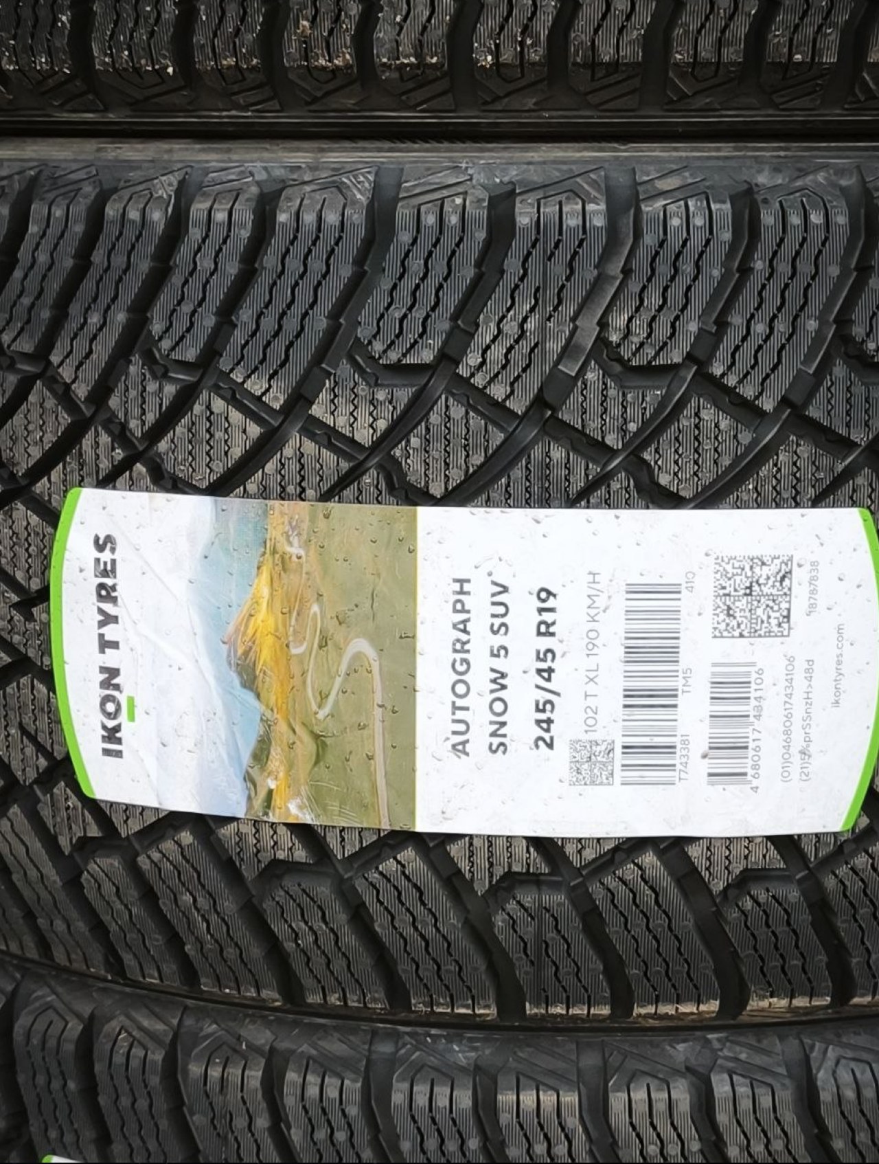 Ikon Autograph Snow 5 SUV 245/45 R19 102T XL — этикетка T743381