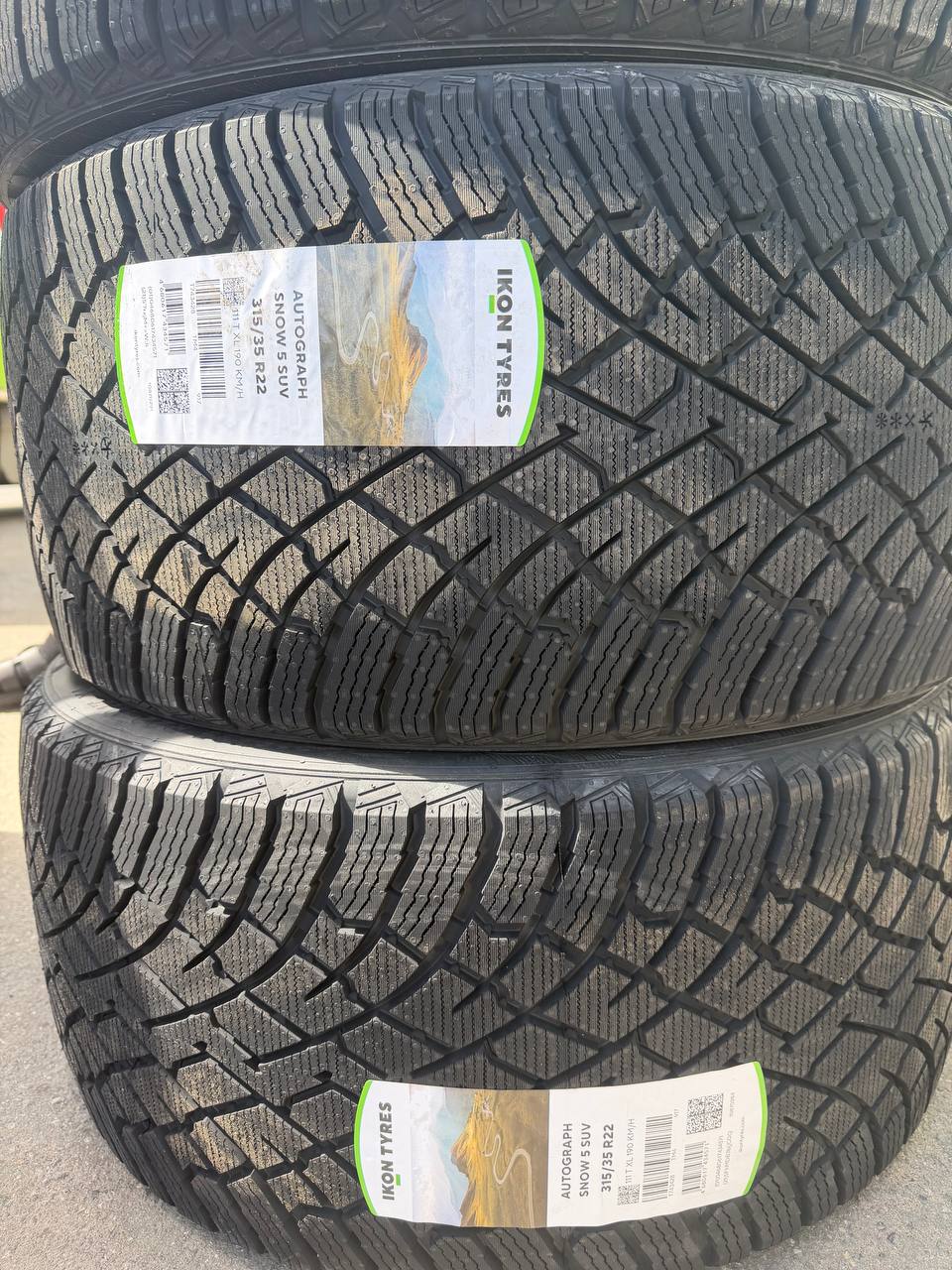 Задние шины 315/35 R22 для BMW X7 на складе