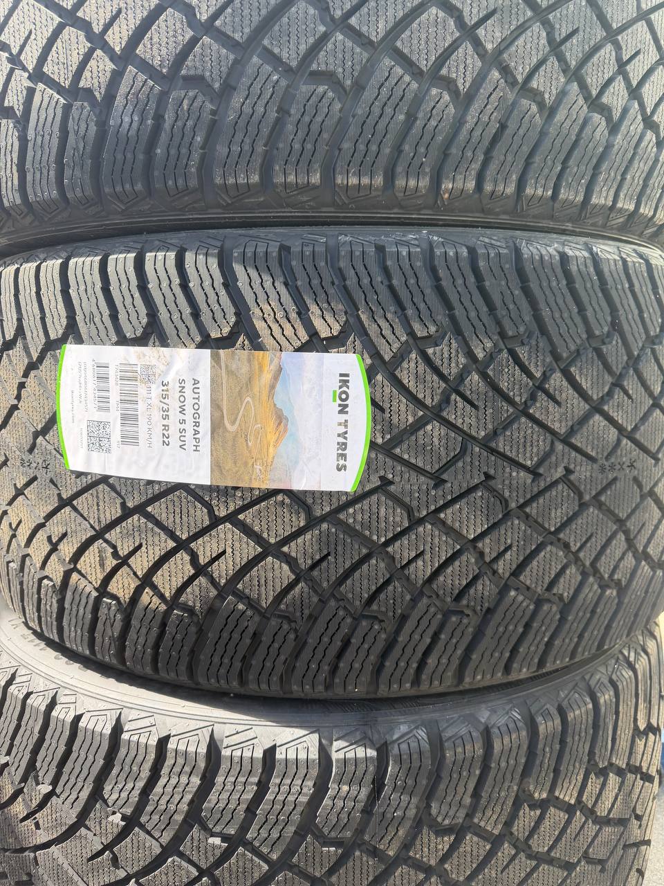 Ikon Autograph Snow 5 SUV 315/35 R22 — протектор
