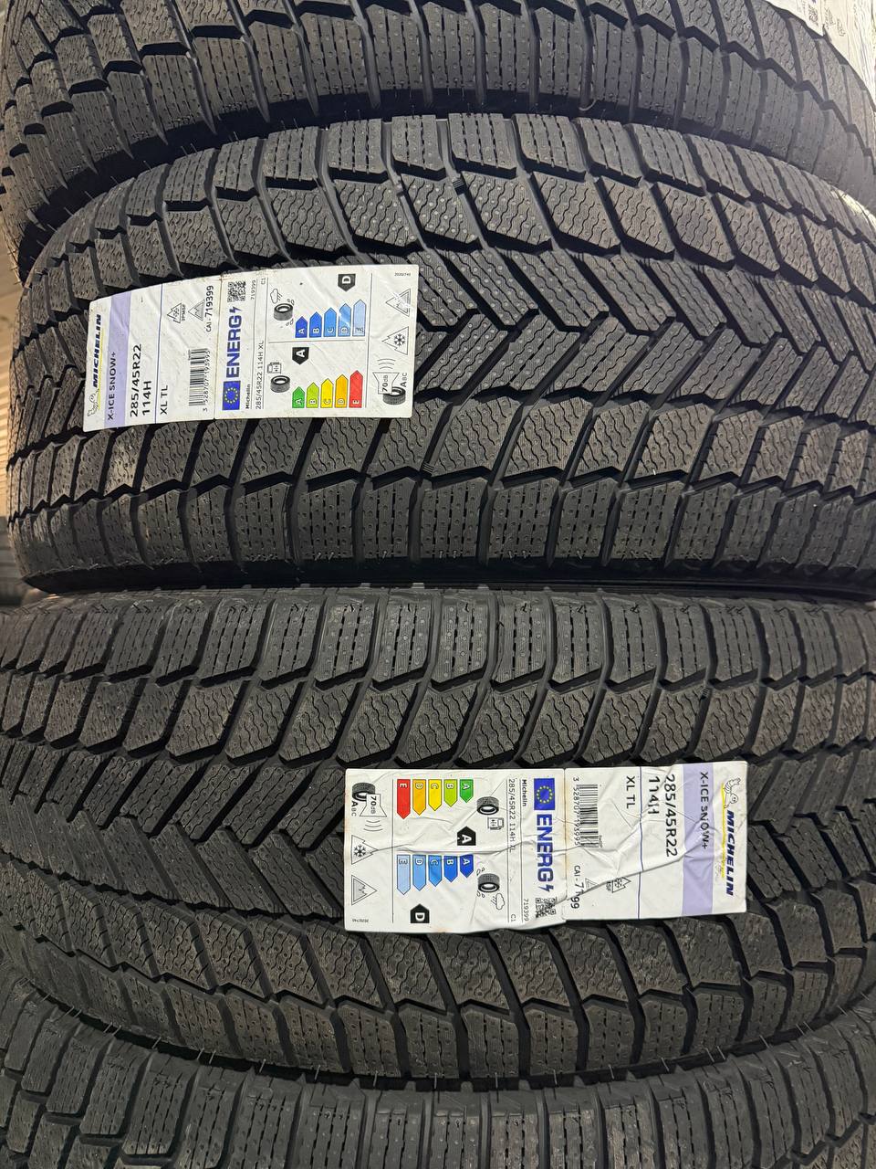 Протектор и этикетки Michelin X-Ice Snow+