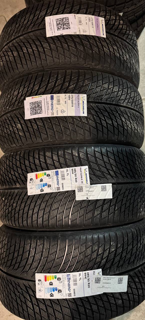 Комплект Michelin Pilot Alpin 5 275/35 R19 + 285/30 R20 для BMW M3