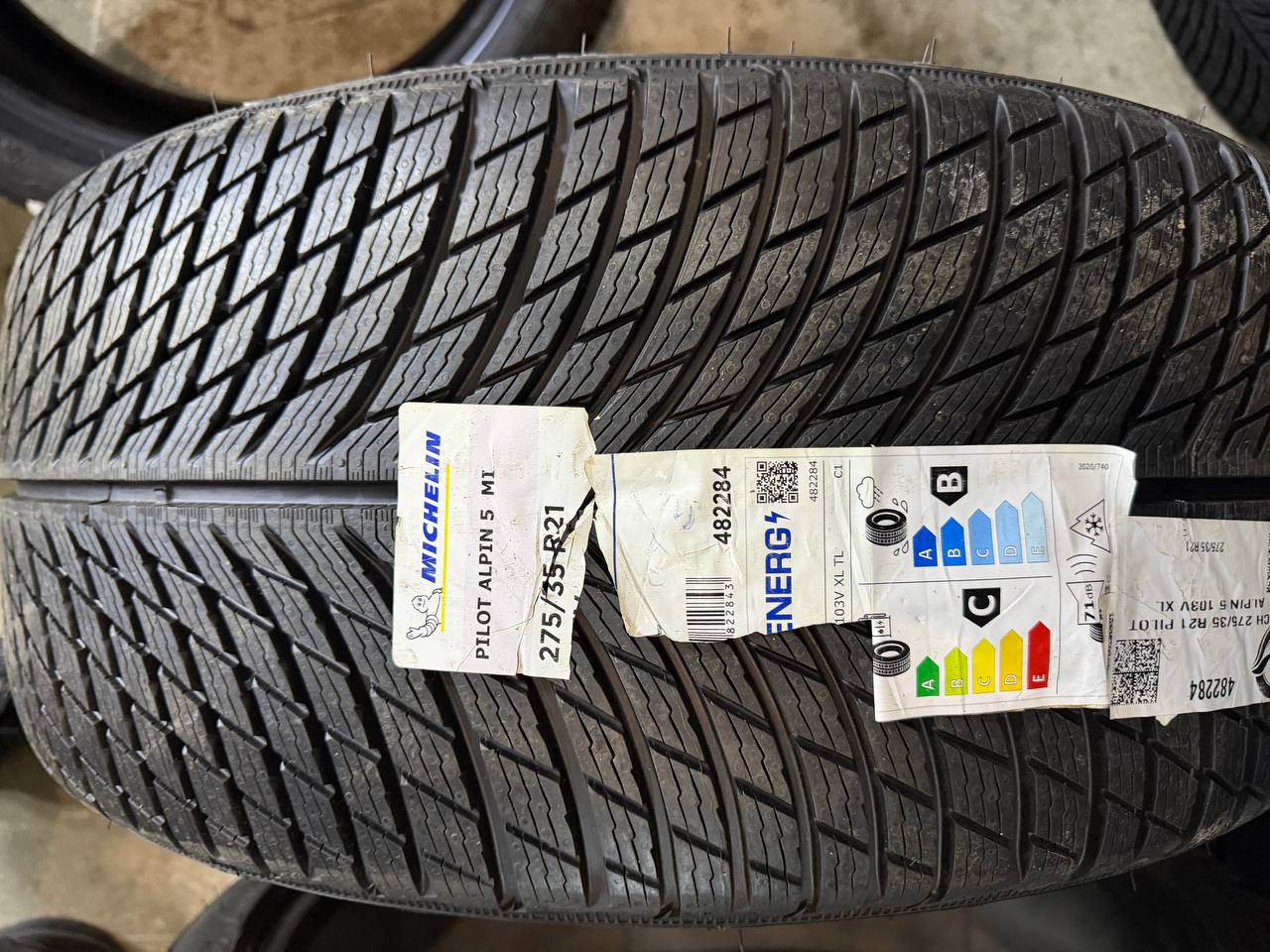 Протектор Michelin Pilot Alpin 5 275/35 R21