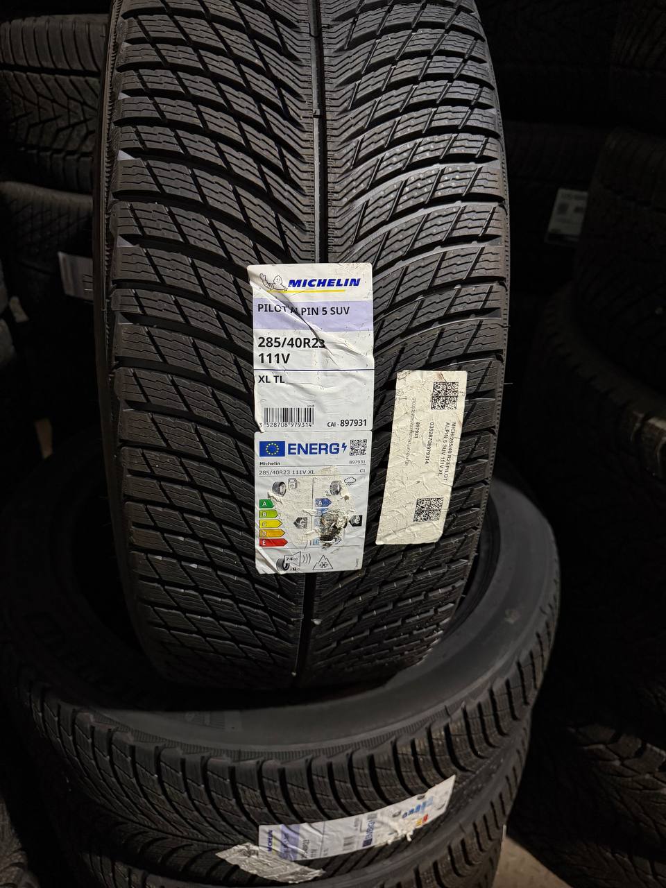 Протектор Michelin Pilot Alpin 5 SUV 285/40 R23